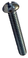 1/4-20 X 2 COMB SL/PH RD, MS ZINC